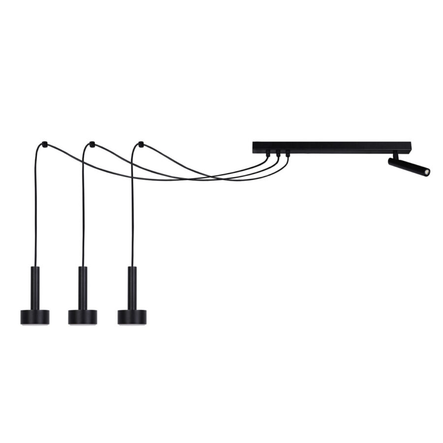Suspensie de interior STAMP SPIDER 3 - Art. 41255, Sigma, Negru