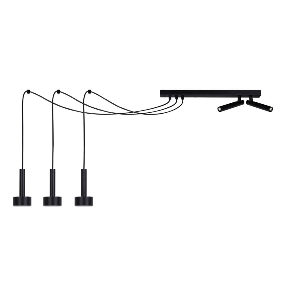 Suspensie de interior STAMP SPIDER 3 - Art. 41256, Sigma, Negru