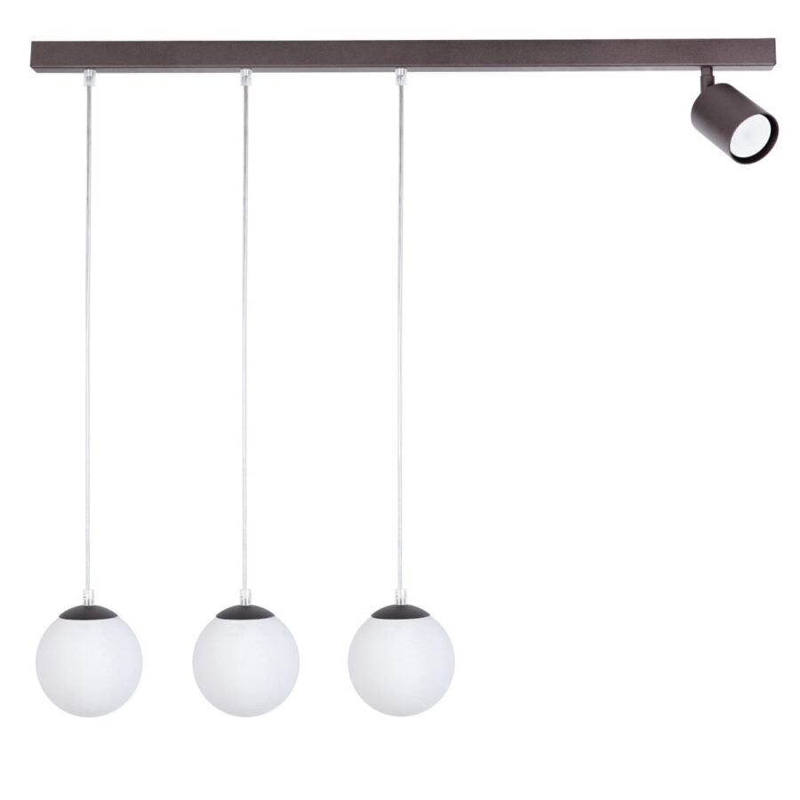 Suspensie de interior TAVIRA 3+1 - Art. 41271, Sigma, Maro/Alb