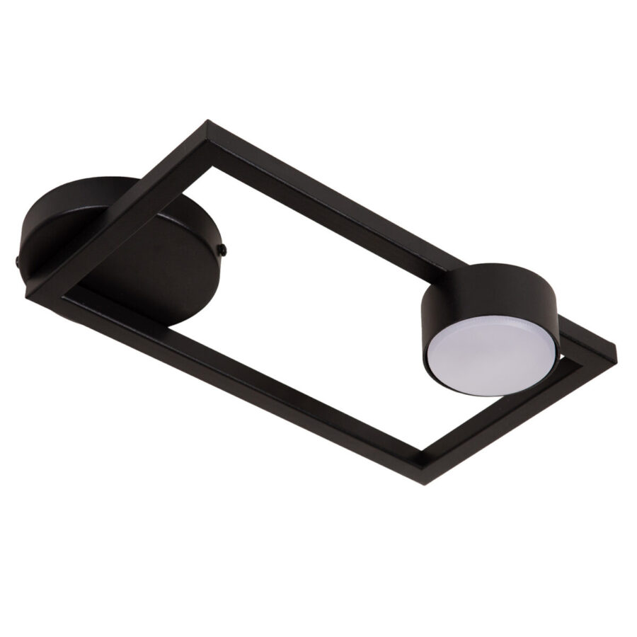 Plafonieră de interior FRAME 1 - Art. 41276, Sigma, Negru