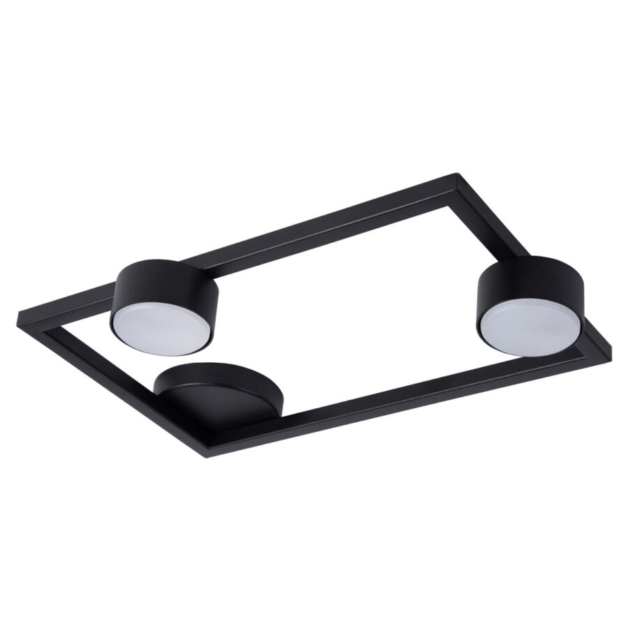 Plafonieră de interior FRAME 2 - Art. 41277, Sigma, Negru