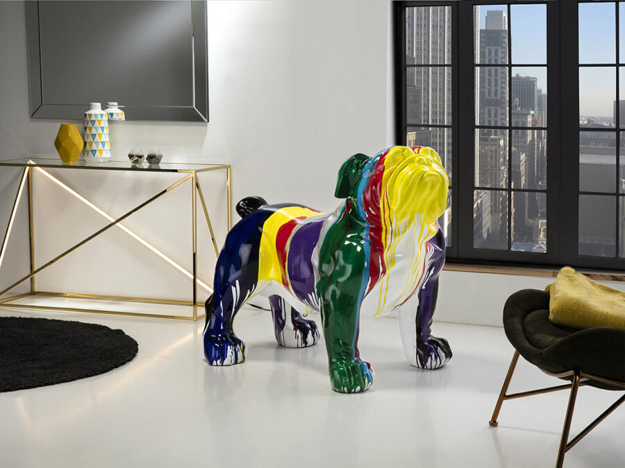 Figurină HUGO, BULLDOG - Art. 431824, Schuller, Multicolor