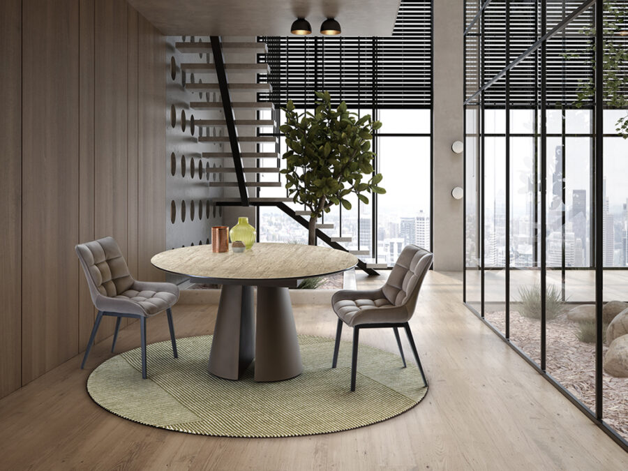 Masă de dining SAMARA - Art. 497947, Schuller, Maro, Travertin