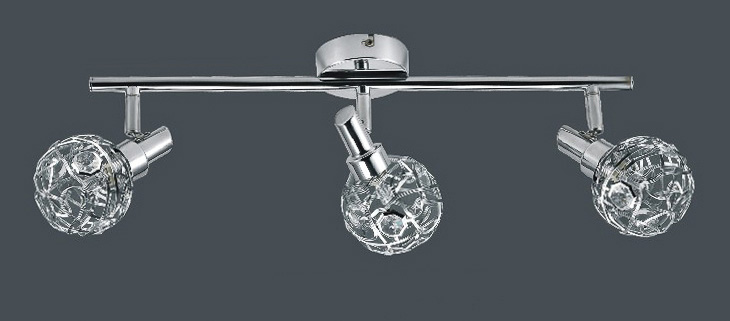 Plafonieră pentru interior Erazma - Art. HP-710AG-03-8008IUN, Italux, Crom