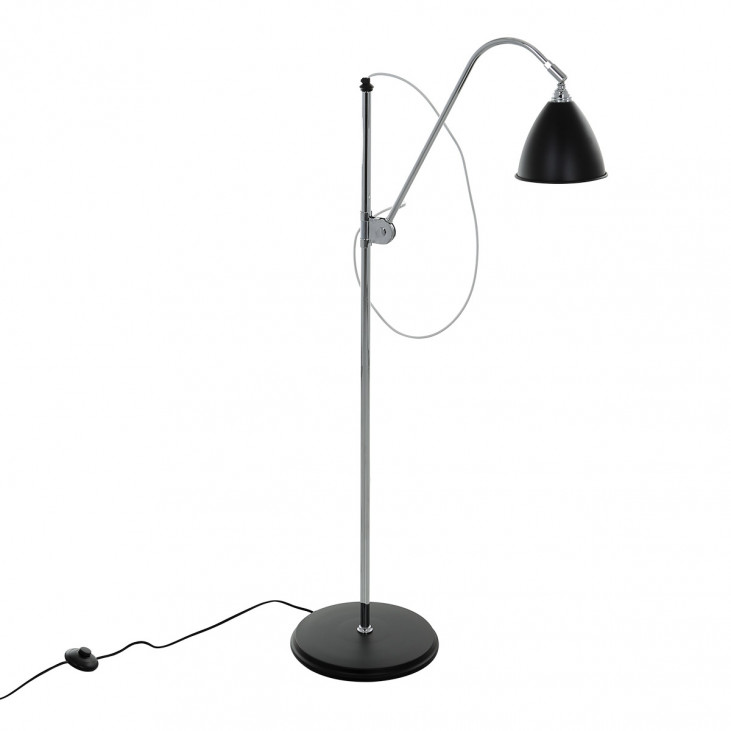 Lampadar de interior Evato - Art. MLE3052/1C-BL, Italux, Negru