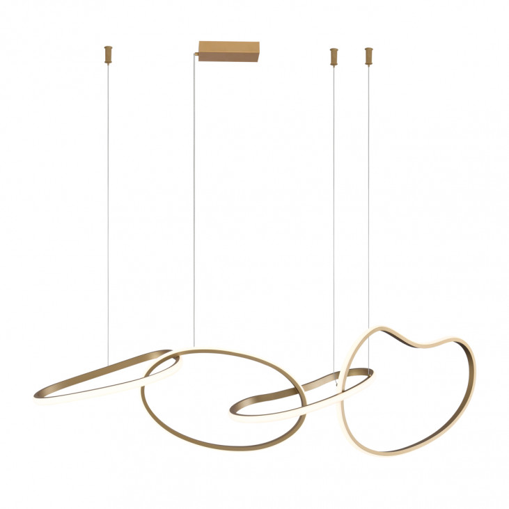 Suspensie de interior Fonte - Art. PND-22412-S4-GD, Italux, Auriu
