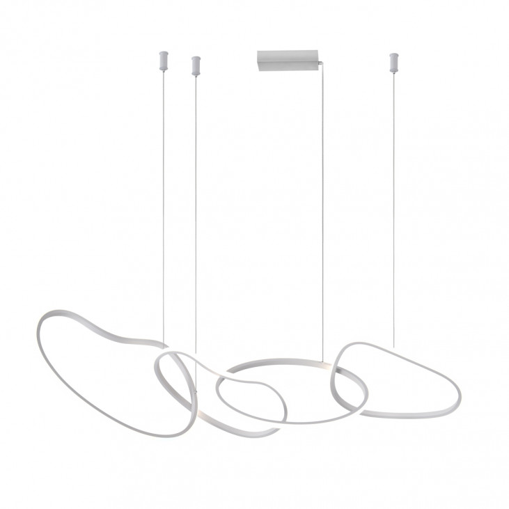 Suspensie de interior Fonte - Art. PND-22412-S4-WH, Italux, Alb