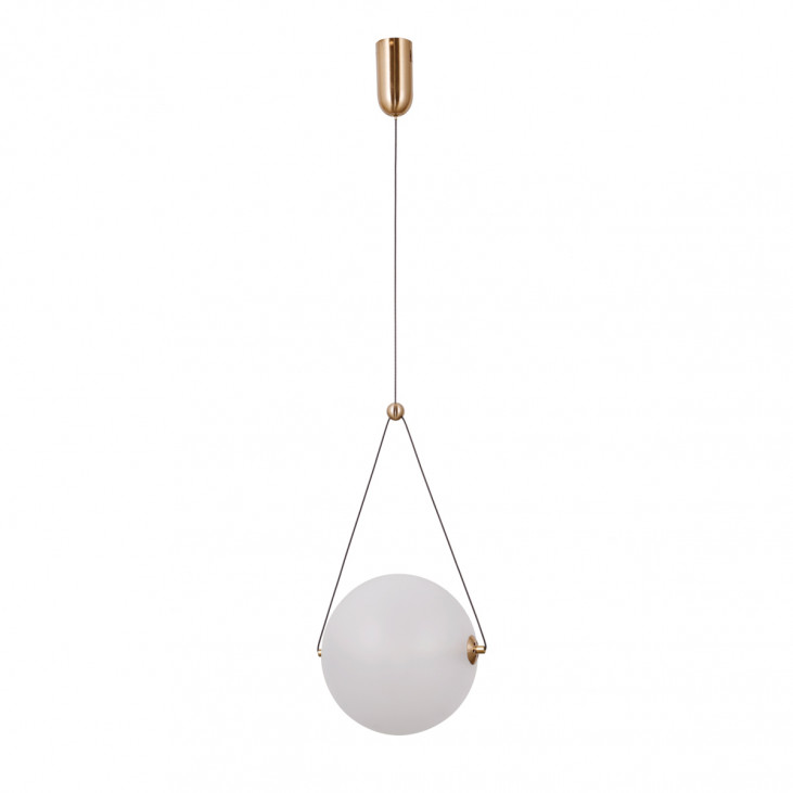 Pendul de interior Rastia - Art. PND-34361-L-HBR-OPAL, Italux, Auriu/Opal
