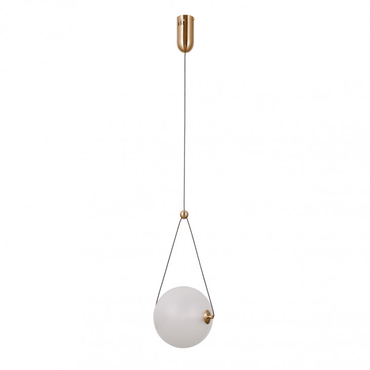Pendul de interior Rastia - Art. PND-34361-M-HBR-OPAL, Italux, Auriu/Opal
