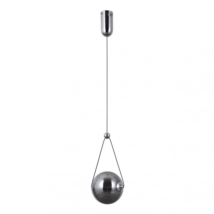 Pendul de interior Rastia - Art. PND-34361-S-CH-SG, Italux, Crom/Fumuriu