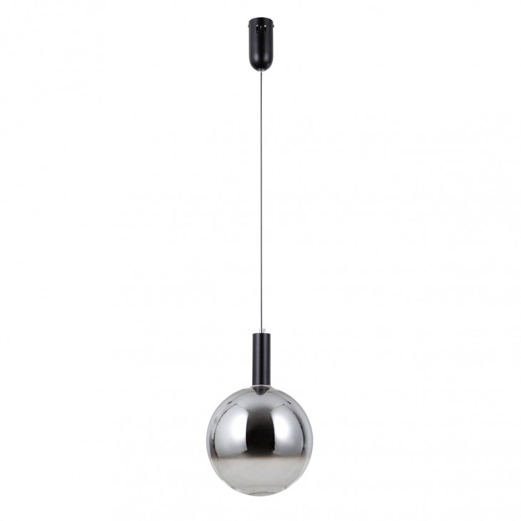 Pendul de interior Strela - Art. PND-34378-1L-BK, Italux, Negru/Gri