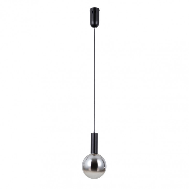 Pendul de interior Strela - Art. PND-34378-1S-BK, Italux, Negru/Gri