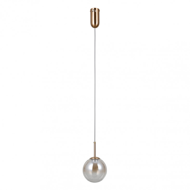 Pendul de interior Velada - Art. PND-34381-1-HBR, Italux, Auriu/Chihlimbar