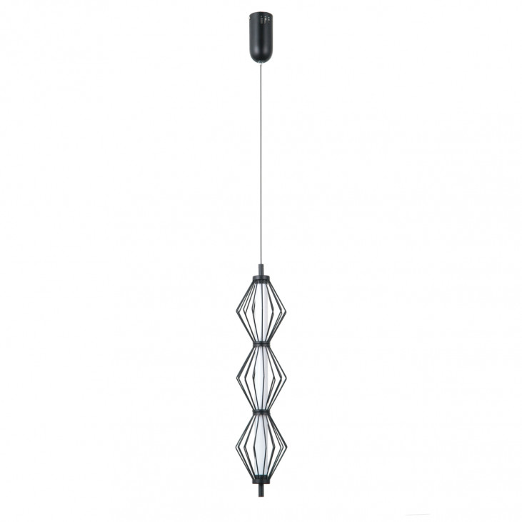 Pendul de interior Sevil - Art. PND-34403-3V-BK, Italux, Negru