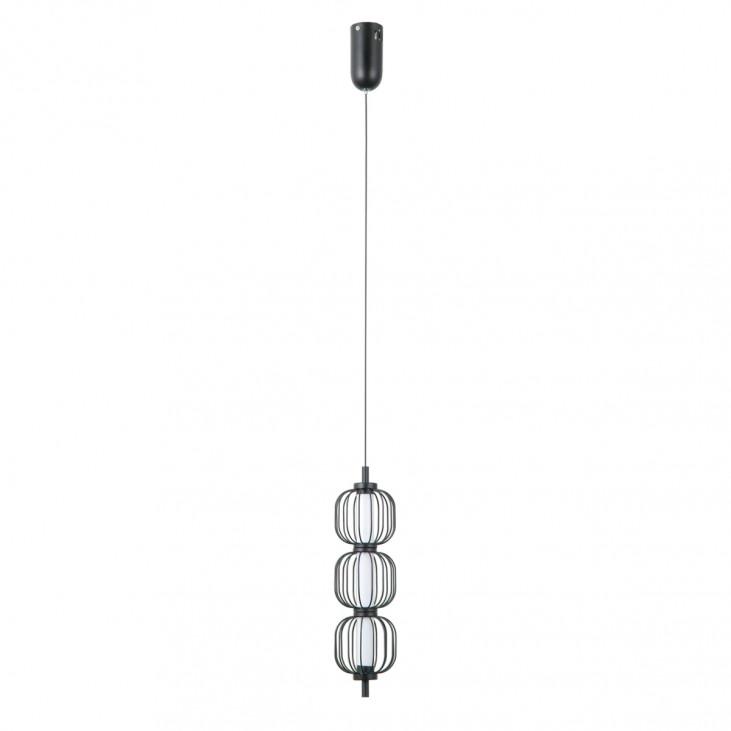 Pendul de interior Pedro - Art. PND-34405-3V-BK, Italux, Negru