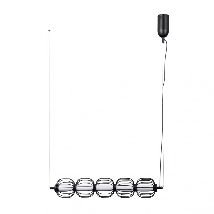 Suspensie de interior Pedro - Art. PND-34405-5-BK, Italux, Negru
