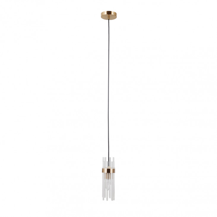 Pendul de interior Taraso - Art. PND-40760-1-HBR, Italux, Auriu