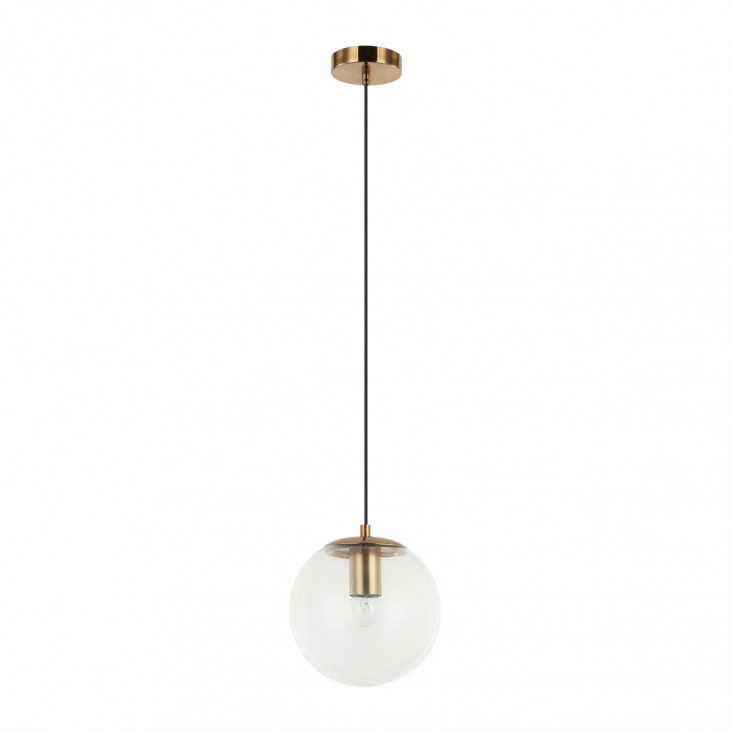 Pendul de interior Sarpo - Art. PND-58867-1S-BK-BRO, Italux, Alamă