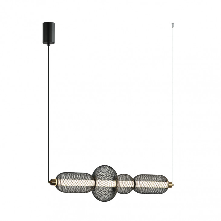 Suspensie de interior Marco - Art. PND-84283-4-BK, Italux, Negru