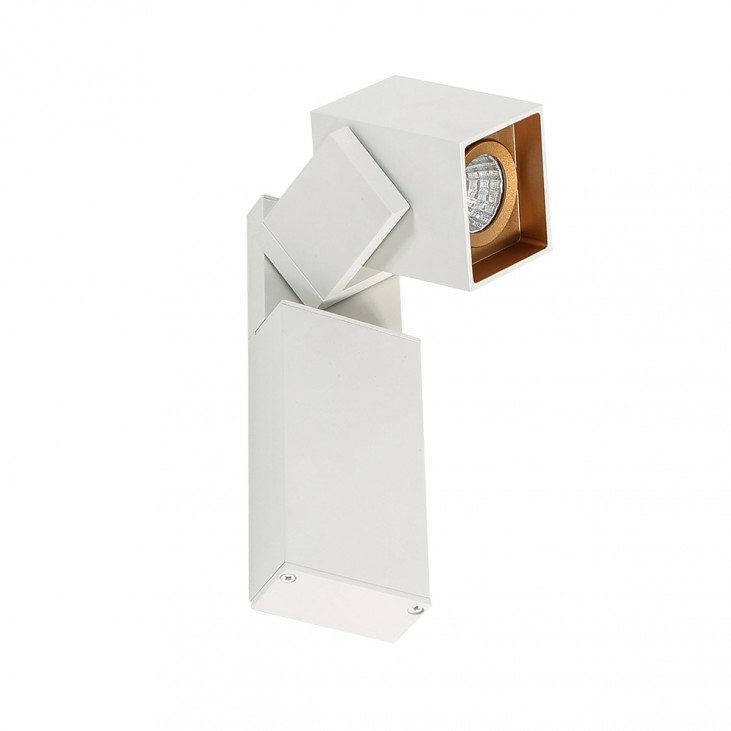 Aplică de interior Aravena - Art. WLB073/5W 3000K WH+GO, Italux, Alb/Auriu