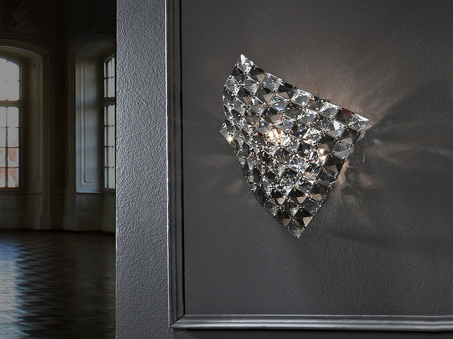 Aplică de interior SATEN - Art. 160785, Schuller, Transparent