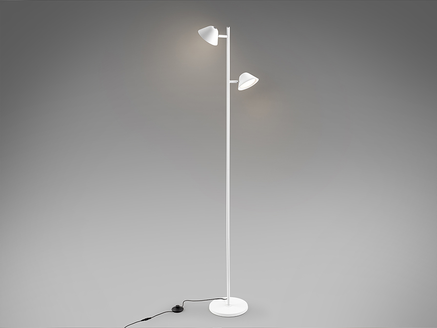 Lampadar de interior TAROS - Art. 215619, Schuller, Alb