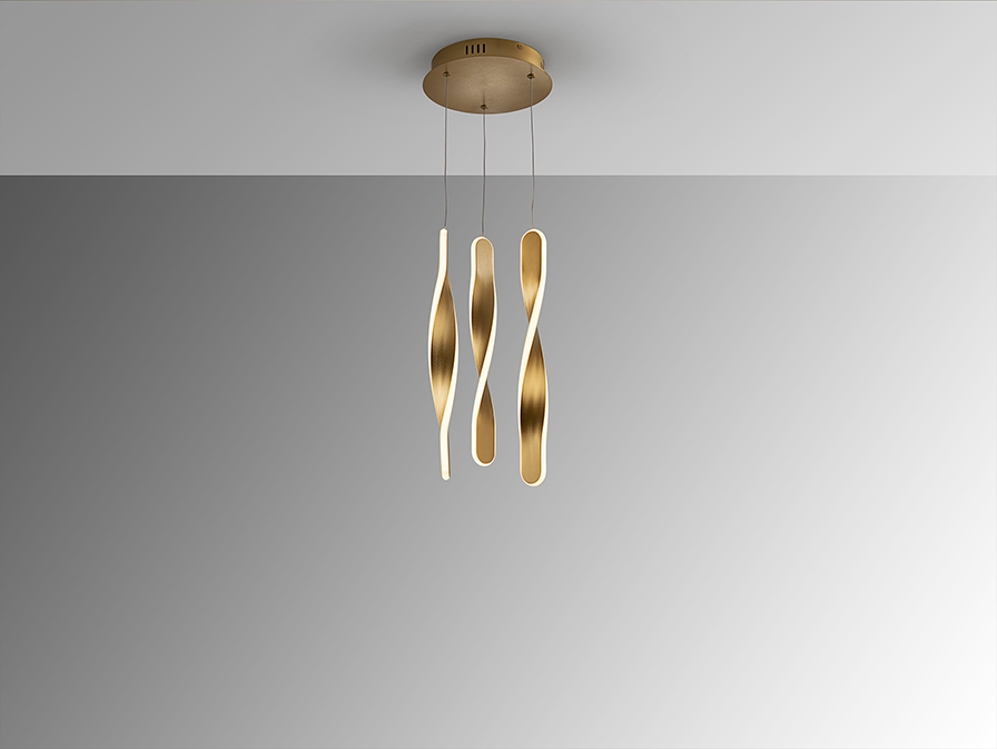 Suspensie de interior TWIST - Art. 219381, Schuller, Auriu