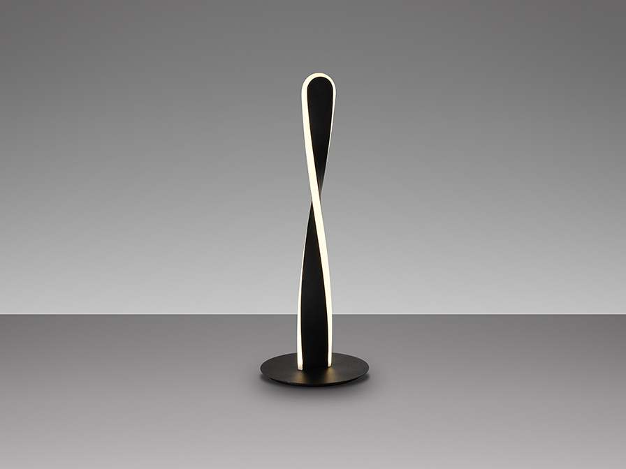 Veioză de interior TWIST - Art. 219464, Schuller, Negru