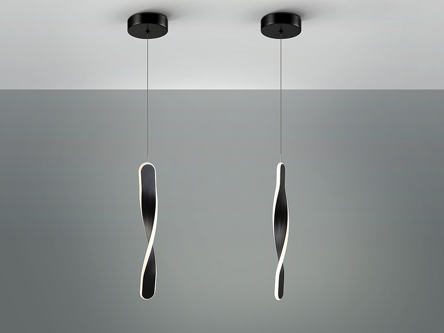 Suspensie de interior TWIST - Art. 219640, Schuller, Negru