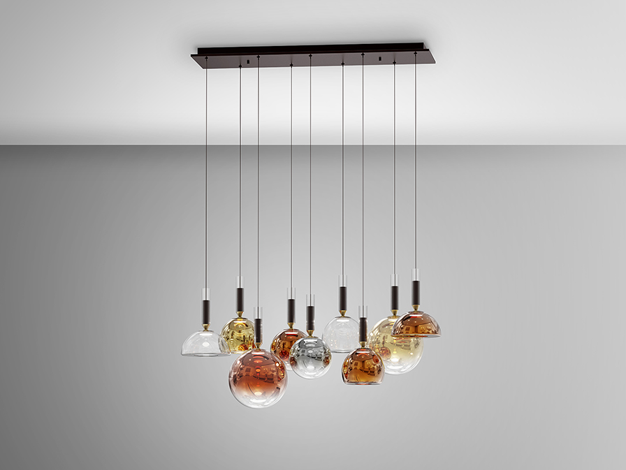 Suspensie de interior CHARLIZE - Art. 312394, Schuller, Multicolor