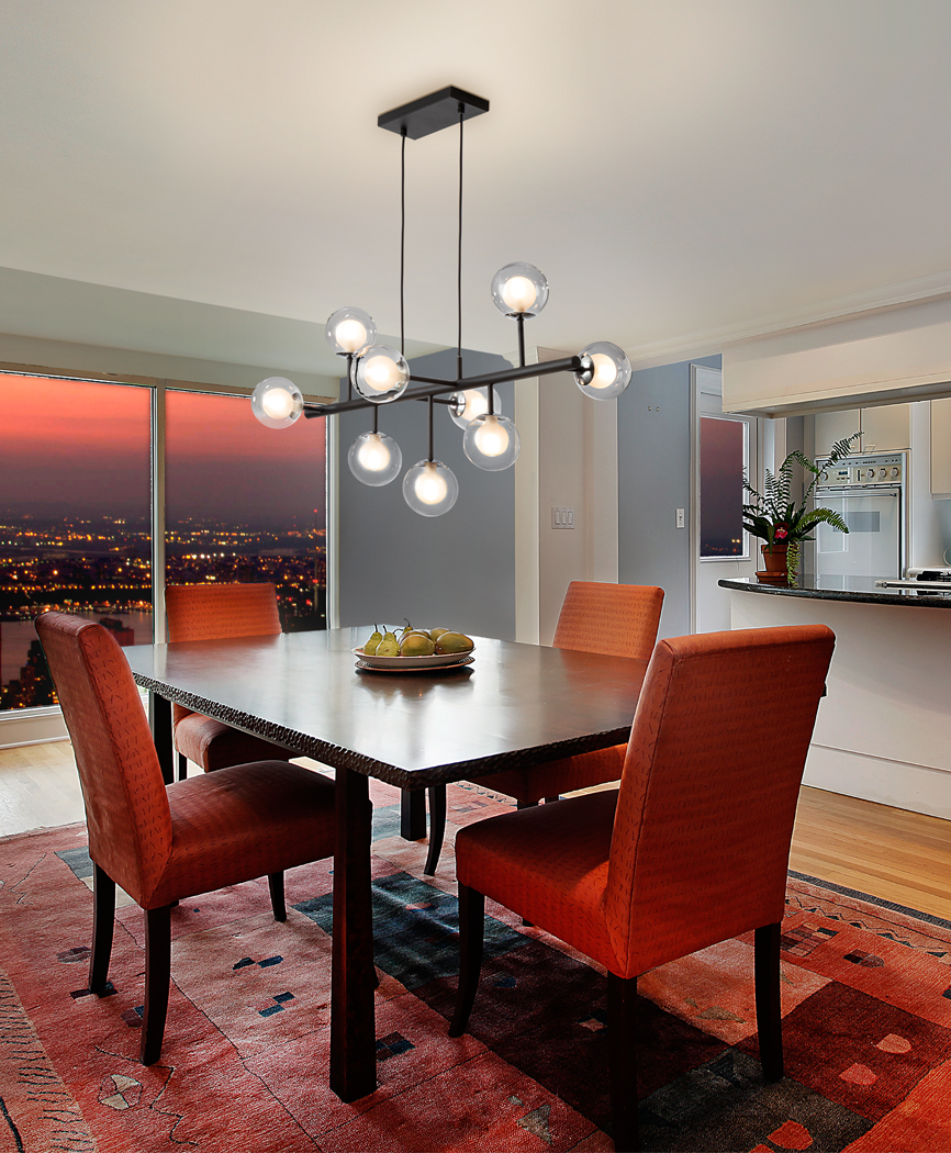 Suspensie de interior ALTAIS - Art. 345509, Schuller, Negru/Crom