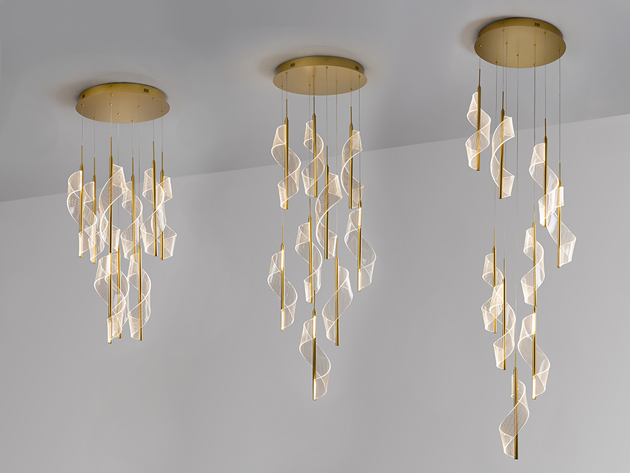 Suspensie de interior VELAS - Art. 351492, Schuller, Auriu