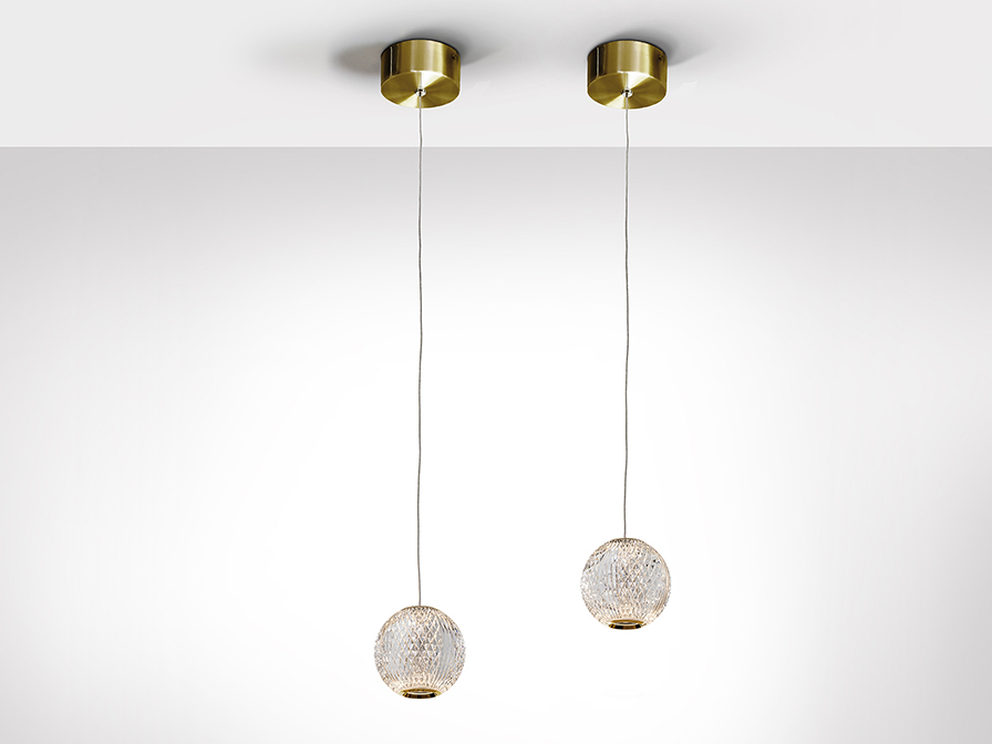 Suspensie de interior AUSTRAL - Art. 354004, Schuller, Auriu