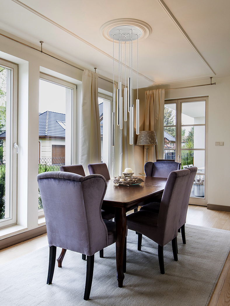 Suspensie de interior VARAS - Art. 373261, Schuller, Crom/Alb