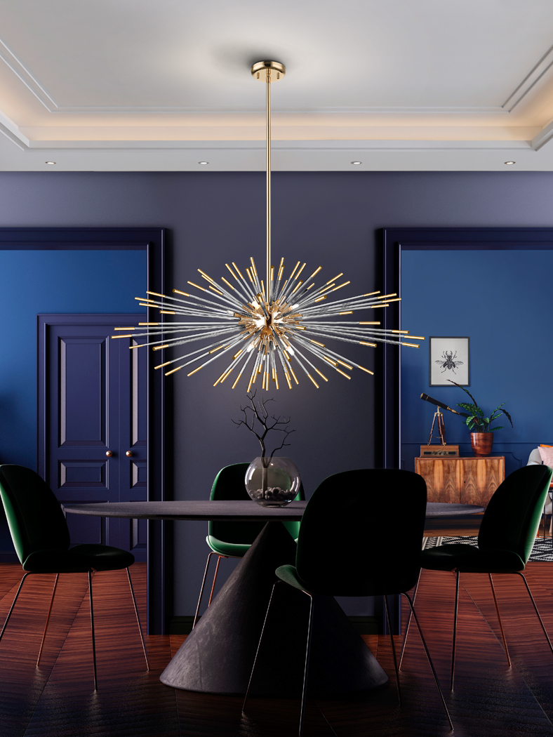 Suspensie de interior EVASION - Art. 381635D, Schuller, Auriu