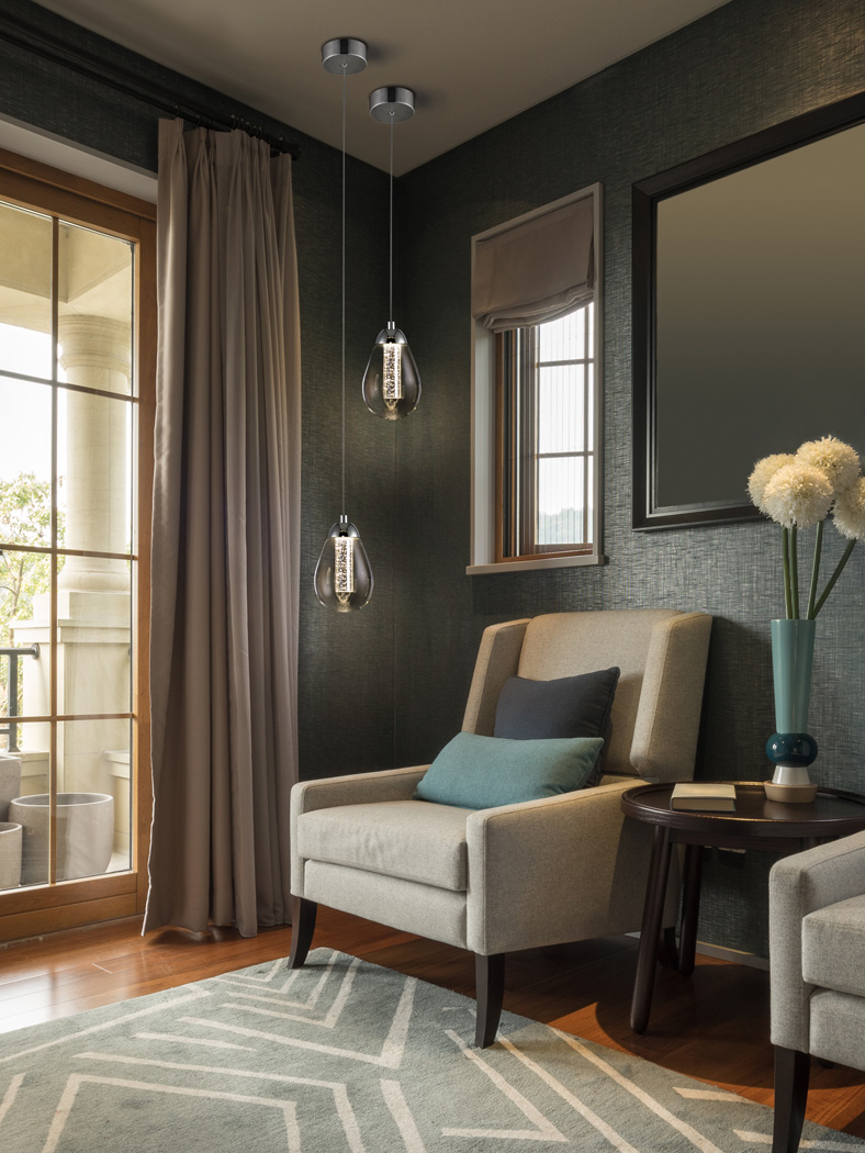 Suspensie de interior TACCIA - Art. 394318, Schuller, Crom