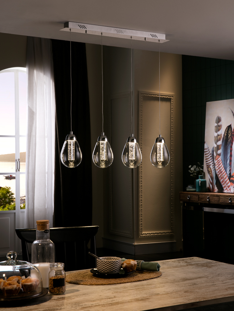 Suspensie de interior TACCIA - Art. 394460, Schuller, Crom