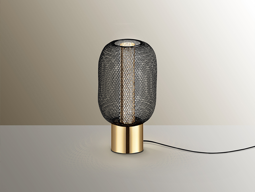 Veioză de interior MICRON - Art. 413282, Schuller, Auriu