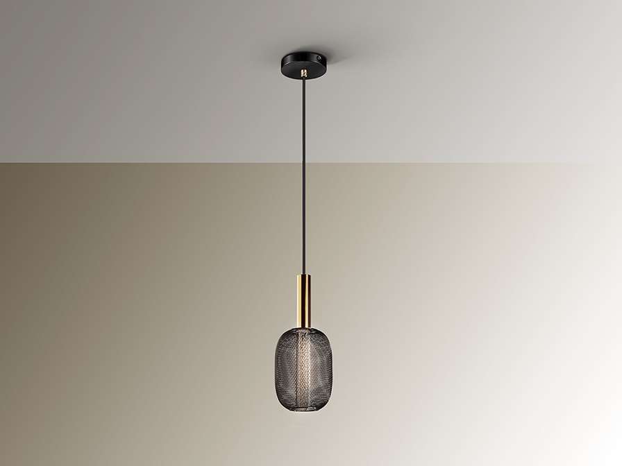 Suspensie de interior MICRON - Art. 413510, Schuller, Auriu