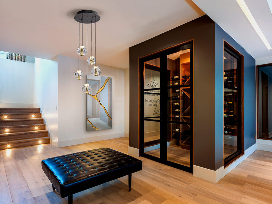 Suspensie de interior ZARIA - Art. 501965, Schuller, Negru/Auriu/Transparent