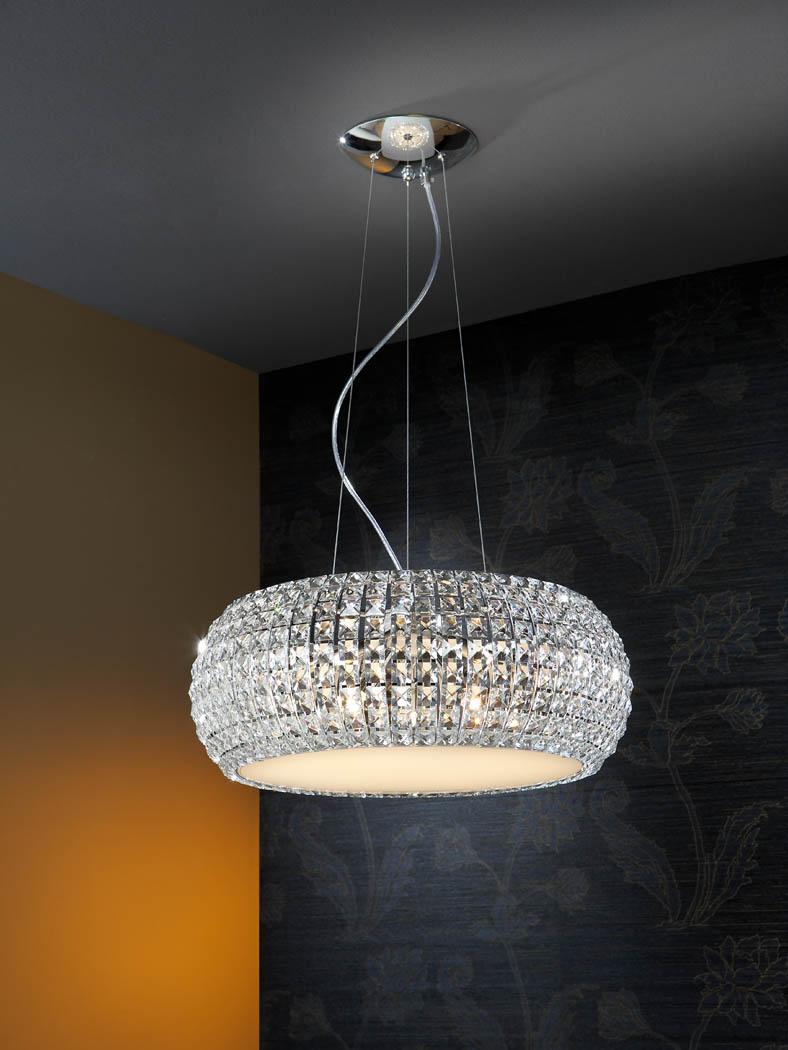 Pendul de interior DIAMOND - Art. 507514, Schuller, Transparent