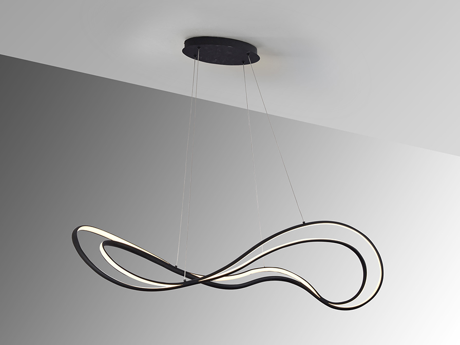 Suspensie de interior DANZA - Art. 513177, Schuller, Negru