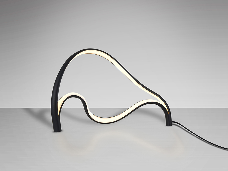 Veioză de interior DANZA - Art. 513245, Schuller, Negru