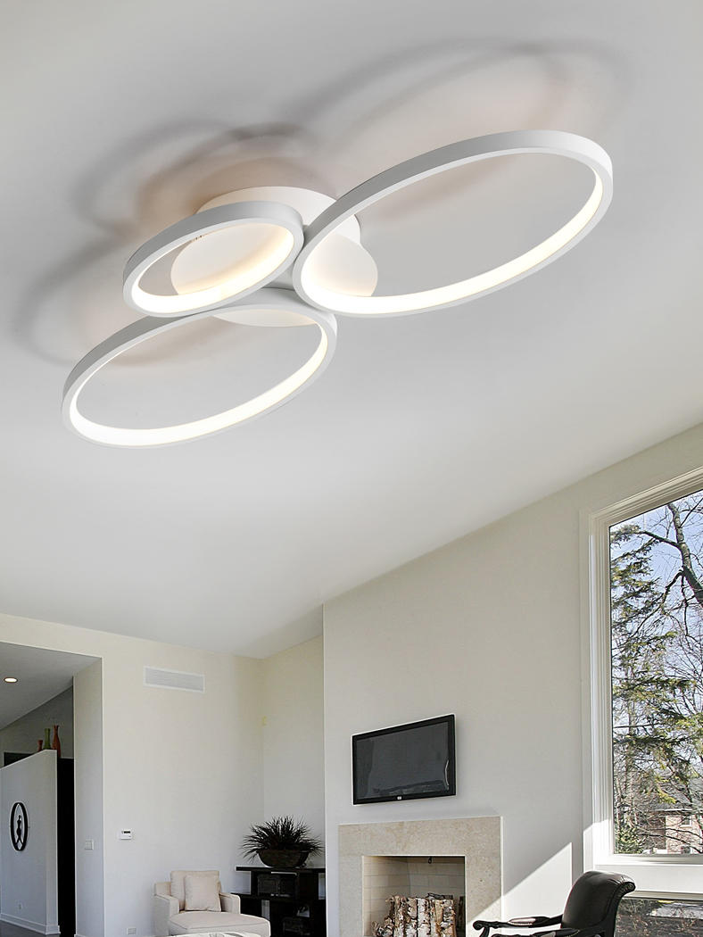 Plafonieră de interior SIOS - Art. 518394, Schuller, Alb