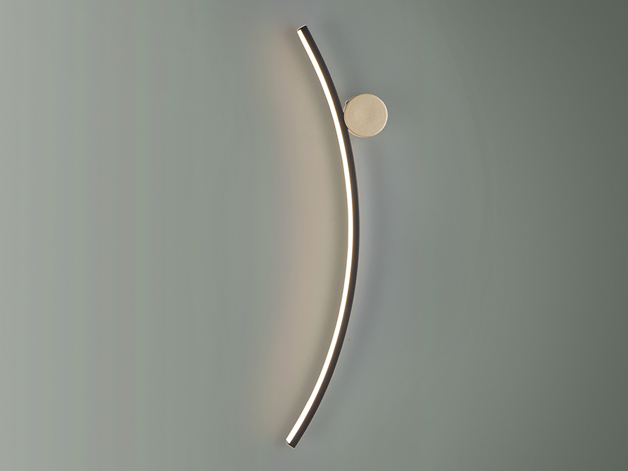 Aplică de interior SMILE - Art. 522744, Schuller, Negru