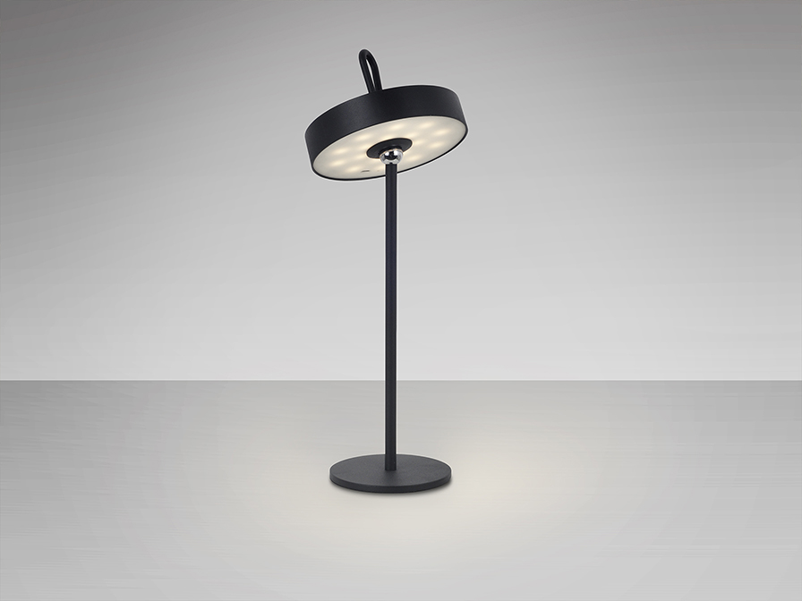 Veioză de interior GONG - Art. 551845, Schuller, Negru