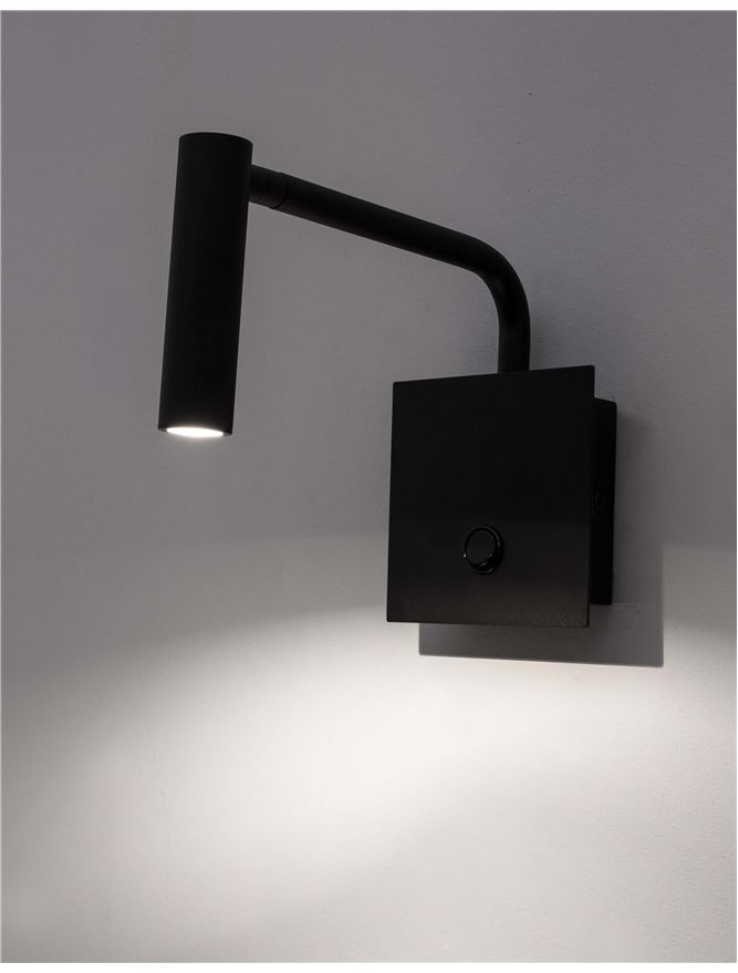 Aplică de interior Sicily - Art. 7140181, Nova Luce, Negru