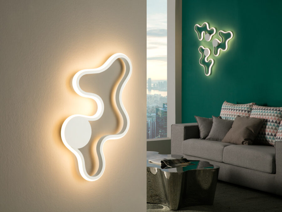 Aplică de interior MAREA - Art. 723955, Schuller, Alb