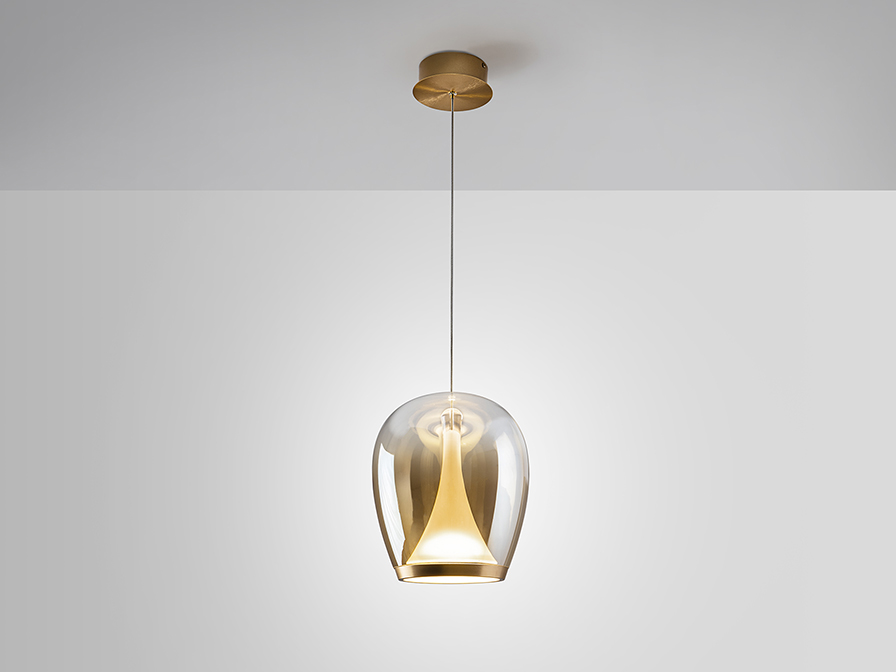 Suspensie de interior SUSPIRO - Art. 724524, Schuller, Auriu