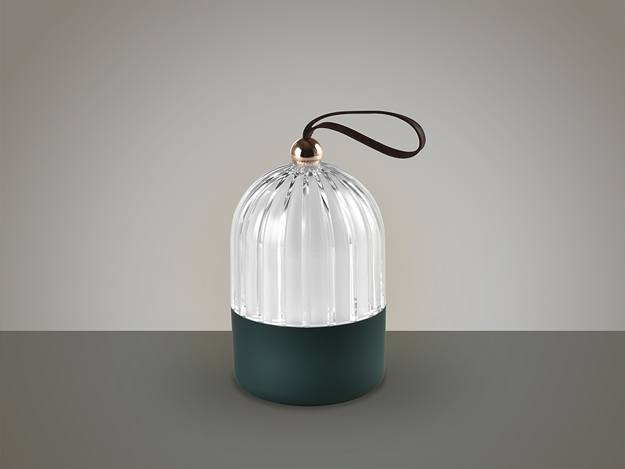 Veioză de interior CHIQUI - Art. 724692, Schuller, Verde